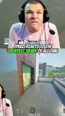 Jynxzi React To The Greatest Silver Player Of All Time 🥈 #jynxzi #jynxziclips #jynxzirage #r6siege #twichclips #jynxzifunnymoments 