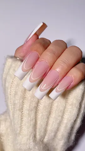 A sample design on the French Tips💅🏻 Original design VS Re-Design🤔🤨 Which is better? #xcoattips #btartboxnails #frenchnails #xlnails #nudenails #winternails #nailsart #naildesigns #nailtutorial #nails #nailsoftiktok #frenchmanicure #btartbox #extralongnails #nailtips #frenchtips #nailsvideotutorial #nails💅 