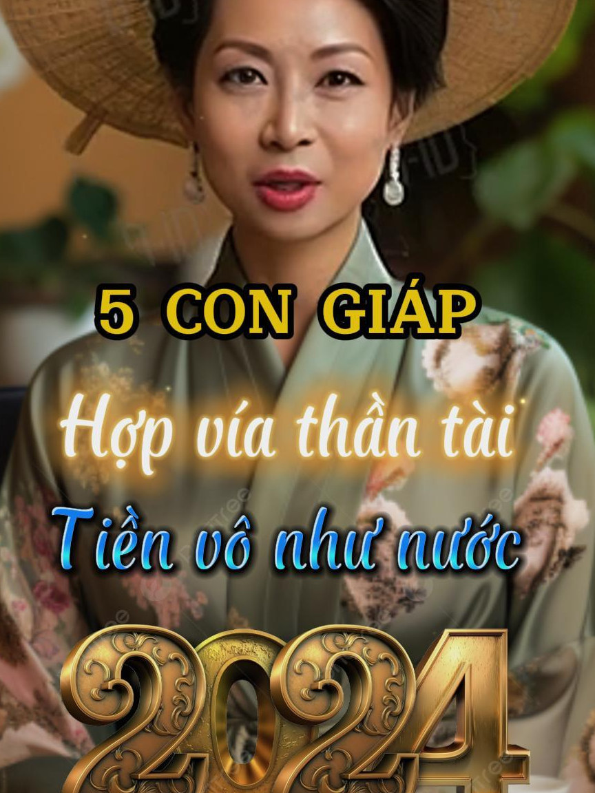 Năm 2024, 5 con giáp hợp vía thần tài tiền vô như nước #phongthuy #phongthuytamlinh #12congiap #tet2024 #phongthuy6.0