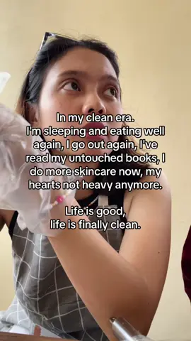 I think i am finally clean😋