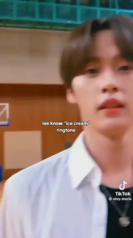 lee know ice cream ringtone #leeknow #lee #know #minho #lino #ringtone 