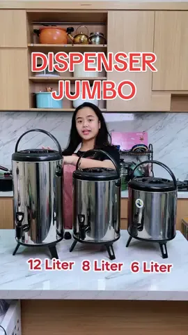 Termos Dispenser Air Milk Tea Bucket Water: - Termos air jumbo double wall  - Model yang elegan dan cantik  - Dapat digunakan untuk acara seperti arisan, katering dll  - Material terbuat dari bahan stainless steel anti karat  - Dapat mempertahankan suhu panas dan dingin hingga kurang lebih 8 jam  - Bagian kaki dapat di lipat untuk memudahkan pada saat penyimpanan  - Tersedia dalam 3 ukuran berbeda #hongzhuo #termosmilktea #dispenserjumbo #termosesbatu 