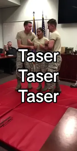 Throwback to when I got tased for work 😮‍💨 LONGEST 5 seconds of my life  #shorthairgirlie #airforcelife #tasertasertaser #california #airforce #airforceveteran #militaryveteran #military #militaryfamily #militarywifelife 