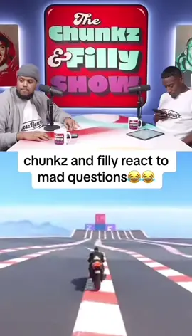 Mad questions #chunkz #filly #chunkz_filly0 #funny #podcast 