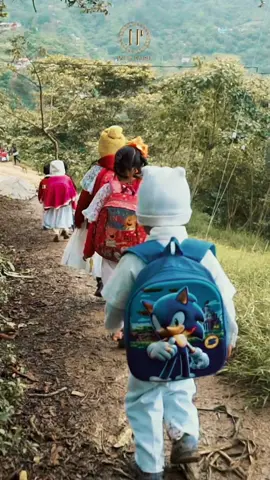 Niños de la Sierra Poblana hacia la escuela 🥹🇲🇽 . . . . #pueblosdemexicoconhistoria #ig_Mexico #mexico 