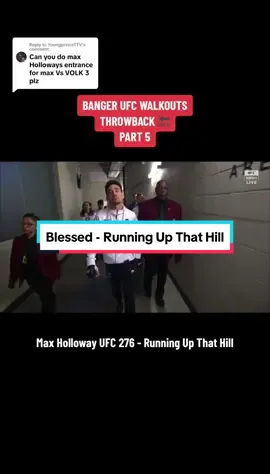 Replying to @YoungprinceTTV #UFC #mma #phillmcconnell #ufcvideo #ufcwalkout #maxholloway #katebush #runningupthathill 