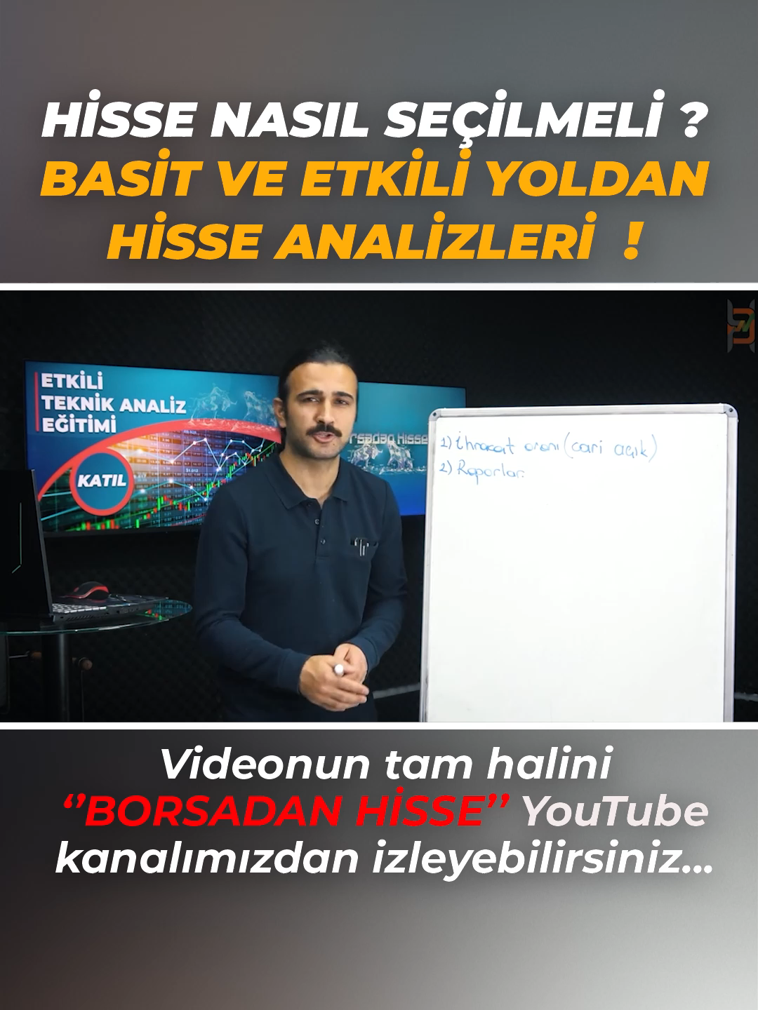 HİSSE NASIL SEÇİLMELİ ? #borsaistanbul #bist #bist30 #bist100 #borsaanaliz #hisseanaliz #hisse #hissesenedi #borsacıdede #borsadanhisse #finansöğreniyorum #finansalözgürlük #dolartl #temettü #tasarruf