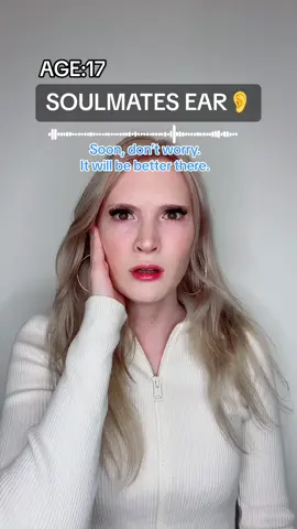 PART3 #pov When you cover your ear you can hear what your soulmate hears.. #viral #foryou #story #acting #soulmate 