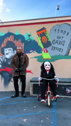 No puppets were hurt in the process.. Although i woke up not in Crystal lake… 💀🧩 DC: @jerseyyjoe #jasonvoorhees #jasonvoorheezy #fridaythe13th #saw #jigsaw #dance #chacha #funny #comedy #fyp 