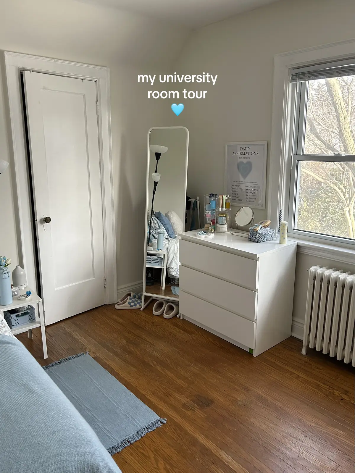 the long awaited blue room tour 🩵 #RoomTour #aestheticmorningroutine #pinterestmorningroutine #thatgirlaesthetic #pinterestinspo #pinterestaesthetics #cleangirlaesthetic #softgirlaesthetic #girlygirlaesthetic #blueaesthetic #girlythings #universityroomtour 