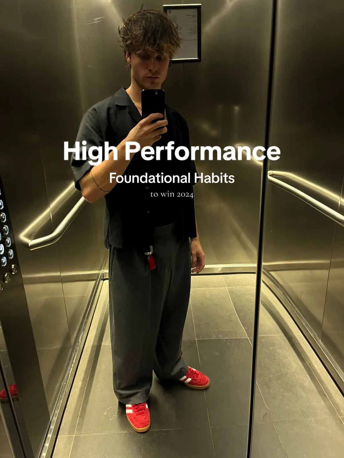 High performance habits to have your mind and body in the right place this year #highperformance #hubermanlab #manifestation #yourtime #behappy 