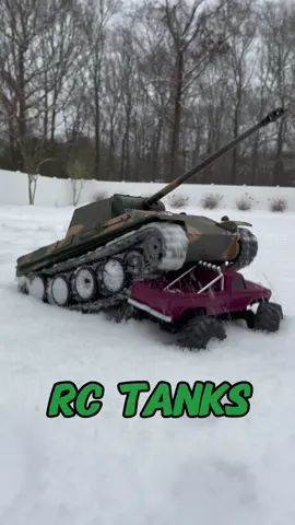 Tanks are UNSTOPPABLE, and the RC versions are alot of fun #rc #radiocontrol #hobbies 