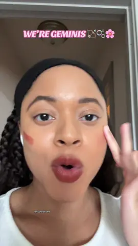 We’re geminis, of course! But also me shooting my shot at @Interview Magazine #gemini #imagemini #blackgirltiktok #astrologytiktok #astrology 