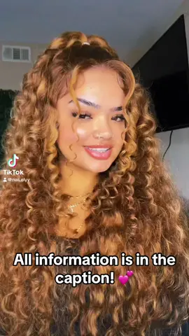 13x4 Highlight deep wave wig HD Lace!! Hair from @Pizazz Hair 🍯( Code:Cooley10  Link is on my page! ) #pizazzhair#amazonwigs#hdlacewigs#tiktokhot#pizazzhairamazon #fyp #foryou 