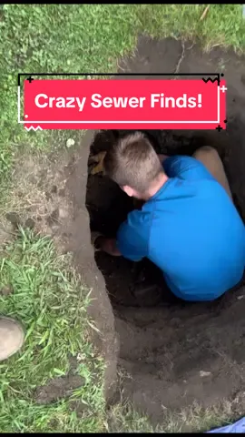 We were hoping it was a stone lined outhouse, but it was unfortunately a cesspool that was introduced following indoor plumbing being installed! #History #fyp #gross #historyfact #artifact #treasure #oldbottles #treasurehunt #antique #antiques #wow #outhousedigging #tiktok #old #historical #historytiktok 