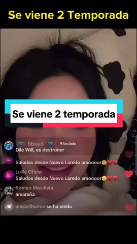 Se viene la 2 temporada de Brenda 💙 #amaranta #amarantavp #amarantalive #Viral #parati 