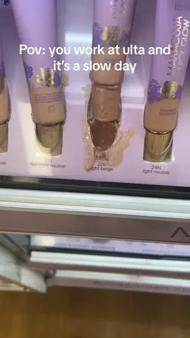 Day in the life of an ulta employee💕🧡 #fyp #ultaworker #tartecosmetics 