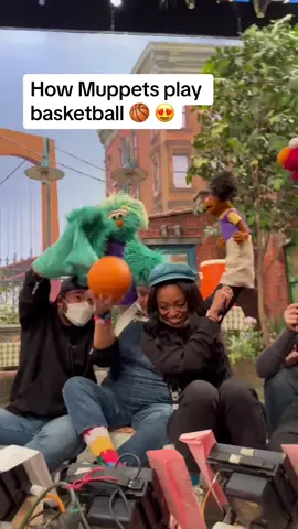 Behind the scenes of Sesame Street season 54 playing basketball. I was working on my paperwork to start filming season 55 and teared up. I’m so thankful for another season to be working on this incredible show! Thank you Lord!  #ventriloquist #ventriloquism #puppets #puppetry  #music #muppets #jimhenson #henson #sesamestreet #gabriellesesamestreet #television #liveperformance #liveshow #childrenstelevision #sesameworkshop #childrensmusic #childrensalbum #childrensradio #kidsmusic #bestchildrensalbum 
