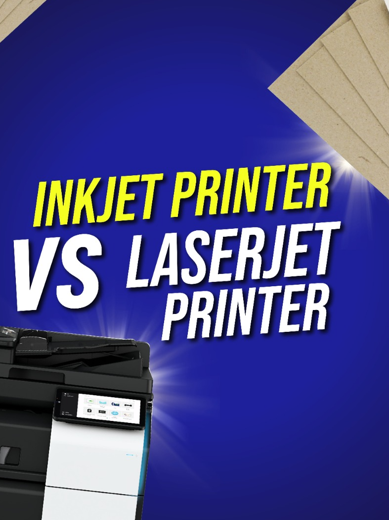 INKJET VS LASERJET PRINTER #fyppppppppppppppppppppppp #fyp  #inkjetprinter #laserjet