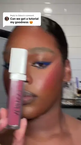 Replying to @Odora GRWM ! Watch me create one of my favorite looks ! I want to get more creative with my makeup looks this year what should I do next ??  Primer: @Benefit Cosmetics Pore Professionals Matte primer  Foundation & Mascara: @YSL Beauty Bare Look Tint & cobalt blue lash clash   Concealer: @@Too FacedBorn This Way “chestnut” Contour: @@maccosmeticsusaContour pallet in the color deep Blush: @@Beauty Bakerie Cosmetics Brand Setting Powder: @@Laura Mercier“ translucent” @@Fenty Beauty“ hazelnut”  Lipliner @@Morphe Cosmetics Gloss: Nubianna Beauty  ##makeupartist##yslbeauty##grwm##model##ysl##fentybeauty##morphe##bluemascaradarkskin ##blackgirl##blackgirlmakeuptutorialvideos #fyp #blondebrowsblackgirl #blondebrows #blondebrowsforblackwomen 