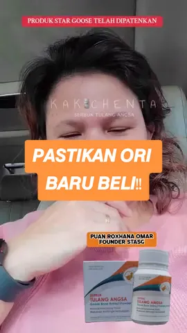 𝙋𝘼𝙎𝙏𝙄𝙆𝘼𝙉 𝙊𝙍𝙄 𝘽𝘼𝙍𝙐 𝘽𝙀𝙇𝙄!! 𝙆𝘼𝙆 𝘾𝙃𝙀𝙉𝙏𝘼 𝘼𝙂𝙀𝙉 𝙎𝘼𝙃 𝙎𝙏𝘼𝙍 𝙂𝙊𝙊𝙎𝙀. #tulangsarafsendi #stargooseserbuktulangangsa #serbuktulangangsa #kapsultulangangsa #kakchenta #kakchenta2 #kakchentatulangangsa 