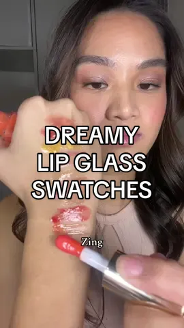 like and follow for part 2 🍀💄✨ #luckybeauty #swatches #lipgloss 
