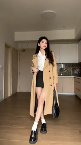 Trench coat outfits ✨🤍 #monotalk #monotalkvn #beforeverontrend#fypシ #xuhuong #review #trenchcoat 