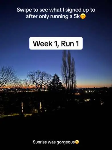 Join me on my new @Runna running plan. This will be a massive challenge but i’m ready for it. I can’t explain what running does but it’s so good for my mental health! #Running #race #comfortzone #motivation 