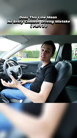 Part 3 : does this line mean no entry common driving mistake #drivingmistakes #mistake #mean #lines #common #fyp #car #cars #driving #foryoupage #viral #viraltiktok 