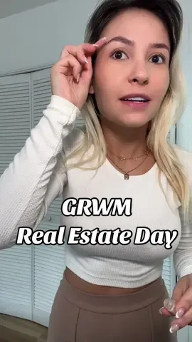 Ready to sell 🏡 #realestate #grwm #realtorlife #miami 