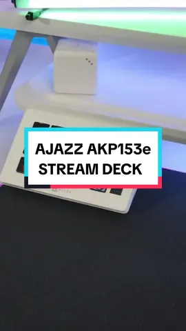 Elevate your workflow with the Ajazz AKP153e Stream Deck LCD!  Featuring a built-in LCD screen, this Desk Helper effortlessly scrolls through 16 pages of shortcuts, making it a breeze to navigate and manage open applications, documents, and selected content. The 15 Switch Blade Buttons provide quick access to your most-used functions, while well-designed intuitive navigation ensures seamless control. Get ready for a productivity boost with visual feedback at your fingertips!  Check it in the link in my bio!  You can find this and more with @WhatGeek Custom Keyboards  Have a nice day! ◇ ▪︎------------------------------------▪︎  ✔️COMMENT, LIKE & SHARE  ▪︎~~~~~~~~~~~~~~~~~~~~~▪︎ ◇ 📌 #pc #desktop #computer #cozy #Tech #setup #setupgaming #deskinspiration #setupinspiration #pcmr #cozyroom #workspace #deskgoals #SetupTour #pcgamer #technology #officegoals #officedesign #homeoffice #pcbuild #Wednesday #whatageek #ajazz #streamdeck #lcd #productivity 