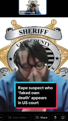 Alleged rapist accused of faking own death and fleeing to Scotland, Nicholas Rossi, has appeared in a Utah court after being extradited to the United States #nicholasrossi #nicholasalahverdian #arthurknight #uknews #usnews 