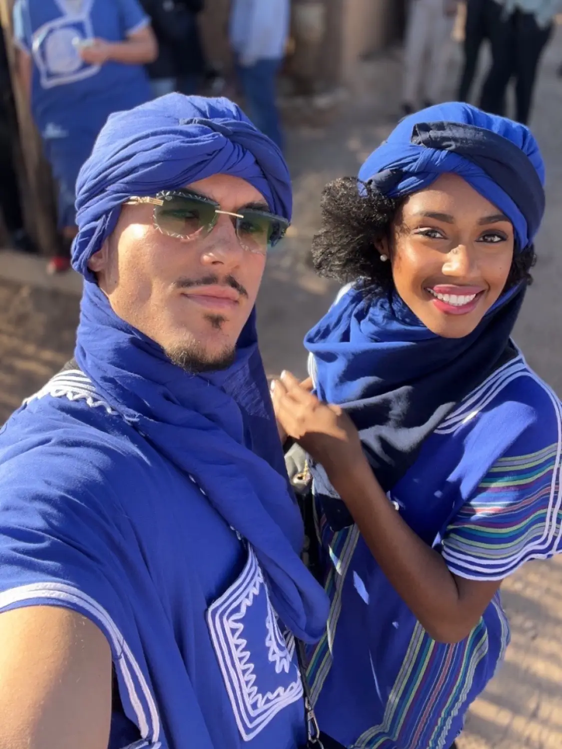 🇲🇦❤️‍🔥 #mixedcouple #couplesgoals #desert #fyp #marrakech @Alexia Clb 