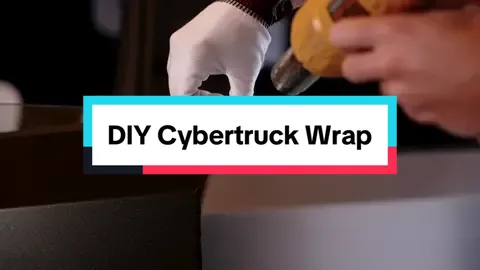Super excited to say you can now preorder your #Cybertruck DIY vinyl wrap kit with $400 off! Link in bio.  #DIY #tesla #wrap #teslacybertruck #diywrap #teslatok #wrapping #carwrap #vinyl #diytesla #howtowrap 