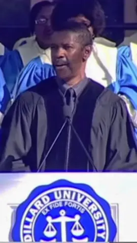 Denzel Washington Dillard University commencement speech. Follow for Daily Motivation! #denzelwashington #motivation #motivational #speech 