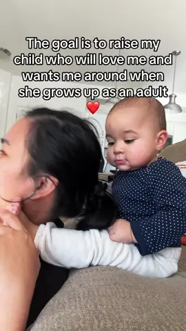 No way I’ll be the perfect parent, but I try my best everyday to be a one good mama. That’s my goal each day ❤️ Who’s with me? #cuddle #mom #sahm #baby #babiesoftiktok #sweet #moments #momlife #Love #cuddle #parent #goal #child 