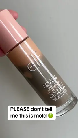 What’s going on with my @elfcosmetics Halo Glow Liquid Filter?? 🆘 #elf #elfcosmetics #elfhaloglowliquidfilter #haloglowliquidfilter #mold #whatisthat 