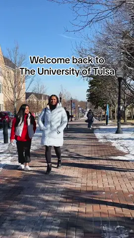 Let’s rock the spring semester! #ReignCane #utulsa #collegelife #tulsa #winter #oklahoma #capcut 
