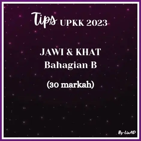 Ambil perhatian bahagian B Jawi & Khat (30 markah) #fyp #fypシ #upkk #upkk2023 #jawi #khat #malaysia 