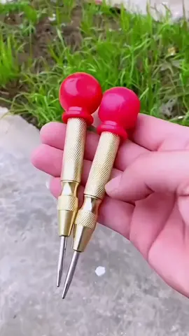 Automatic Center Pin Punch Drill Bit Tool For Precision Hole Marking#fyp #TikTokShop #viral #foryou #tools #fypシ #fypviral #tiktokviral #hardwaretool 