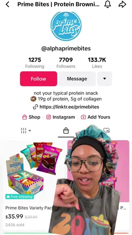 I keep seeing these ads and i caved they actually look really good but taste will tell me all i need to know!!!! @Prime Bites | Protein Brownies #greenscreen #fyp #foodreview #tiktokshop 