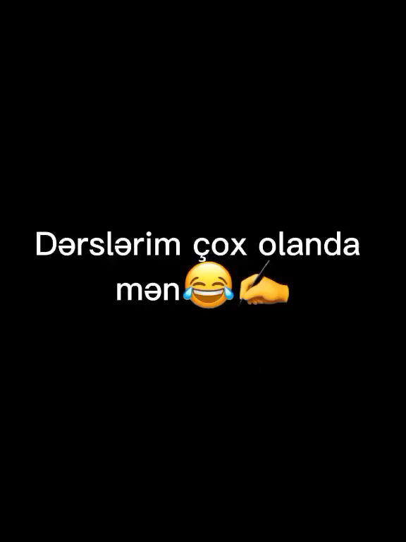 dərslərim çox olanda mən #keşfet #fypシ #keşfetteyizzz #fyp #keşfetbeniöneçıkar #foryou #qaraekran🖤👑