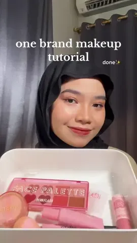 one brand makeup tutorial! kali ini aku mau makeup-an pakai semua produknya @PinkFlash Indonesia nih. kira-kira hasilnya bakal gimana yaa? #onebrandmakeup #onebrandtutorial #onebrandmakeuptutorial #onebrandchallenge #makeuptutorial 