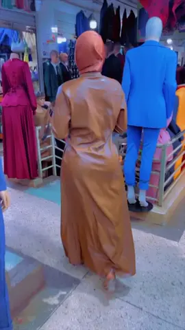 Leather Dress stocked from size 38-48.#trending #fyp #viral #makemefamous #mustwatch #muslim #girlssupportgirls #fypシ゚viral #2024 #hijab #foryoupage #girls #alhamdulillah #leather 