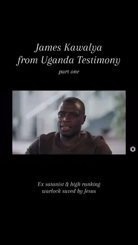 Amazing testimony of ex warlock  James Kawalya from Uganda getting saved by Christ ! 🤍 he has a delieverance minstry in Uganda,  check him out. #christiantiktok #exwarlock #testimony #jesuschrist #godfirst #savedbygrace 