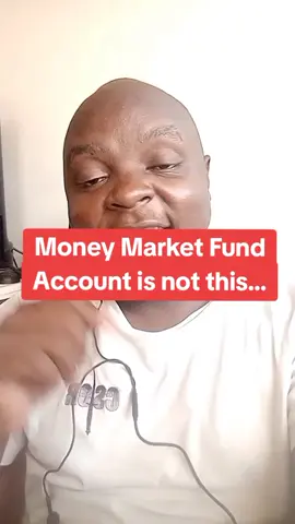 Learn about money market fund account. it is not what you perhaps think. What is a money market fund account 