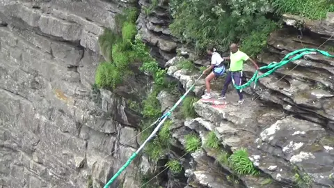 Best experience of my life.#2024 #adventure #wildswing #oribigorge 