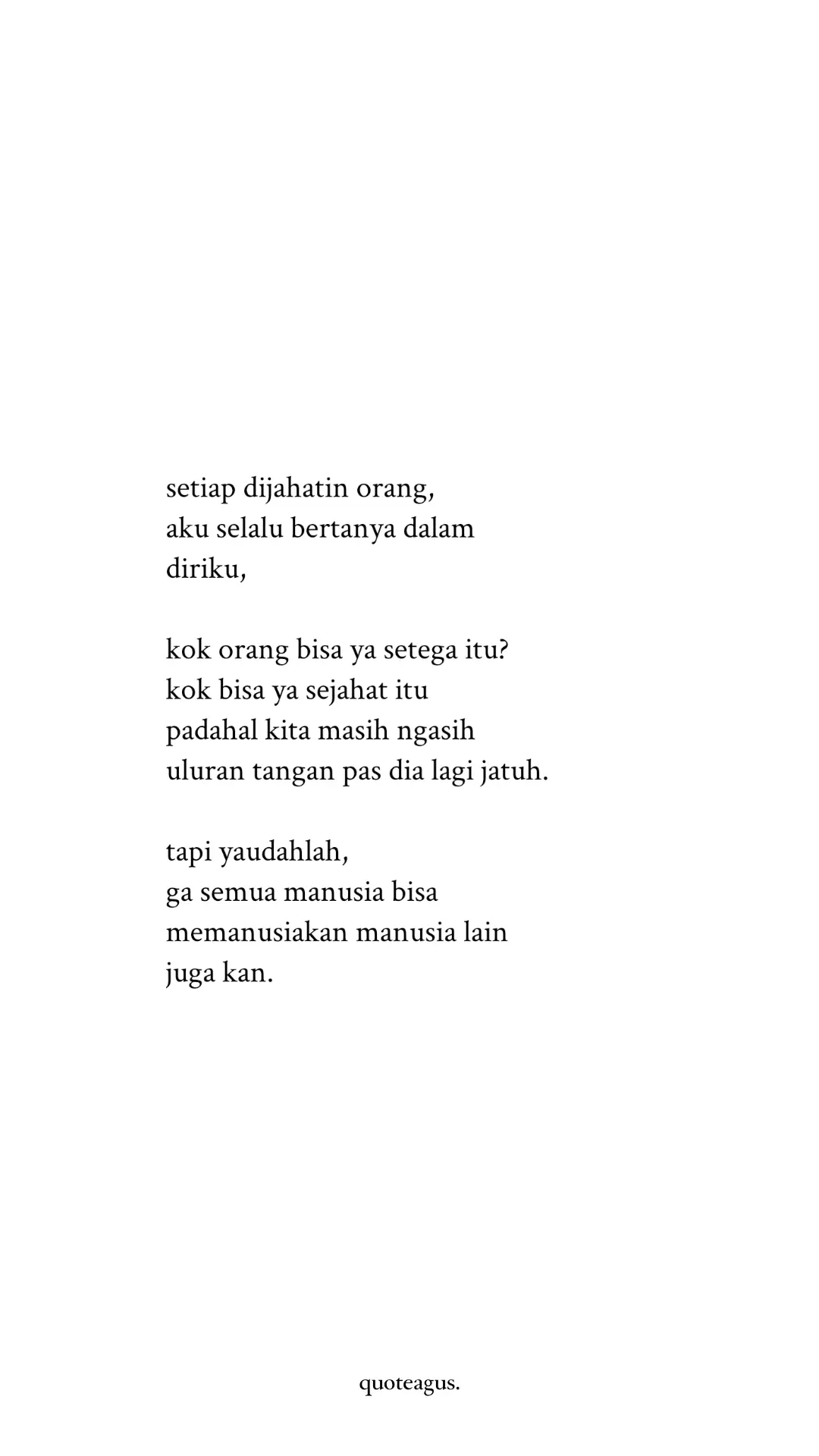 #quoteagus 