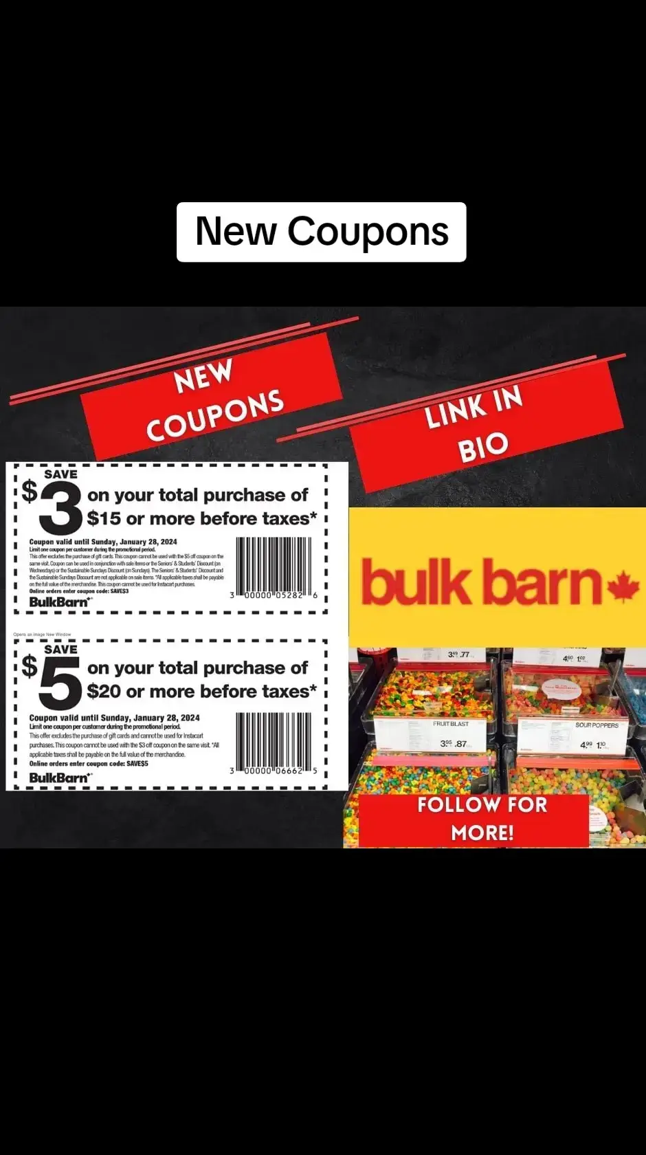 🔗➡https://linktr.ee/savingsguru.ca Unlock great deals in Canada from #Costco, #Amazon, and even #Dollarama! Master the art of #CouponingCanada and Save on #groceries with me. Follow for incredible savings! 💰🇨🇦 #Deals #Savings #groceriescanada #dealsincanada #bulkbarn 