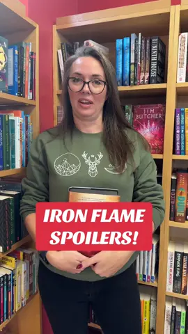 ‼️SPOILERS‼️FOURTH WING AND IRON FLAME  My business partner and co-owner of HOFAR , Samantha, has her theories of iron flame. What do you think?? Rebecca Yarros the suspense is killing us 😭 but also take your time. We’re readers, we can be patient.  #BookTok #fourthwing #ironflametheories #rebeccayarros #ironflame 